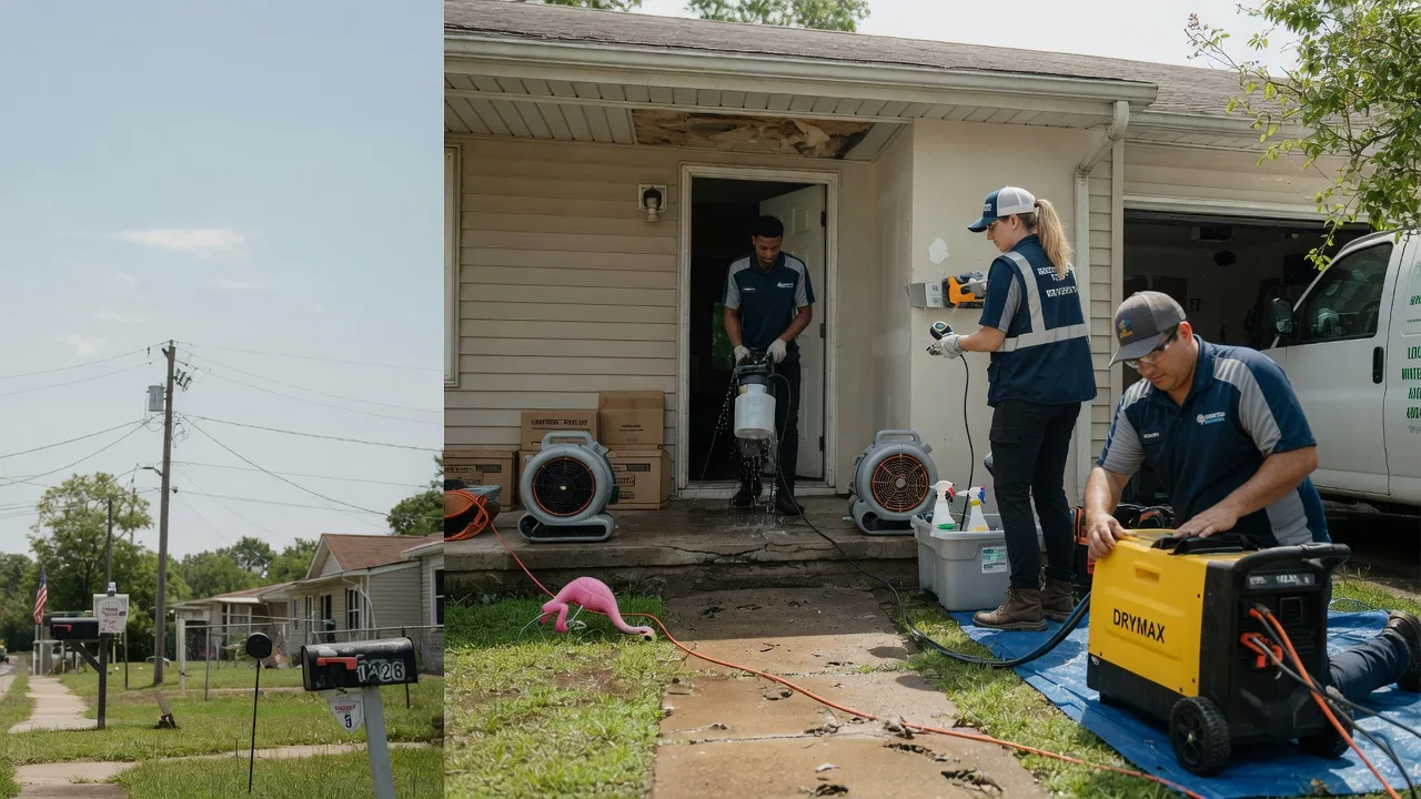 Storm Damage Water Removal in Itasca, TX near me